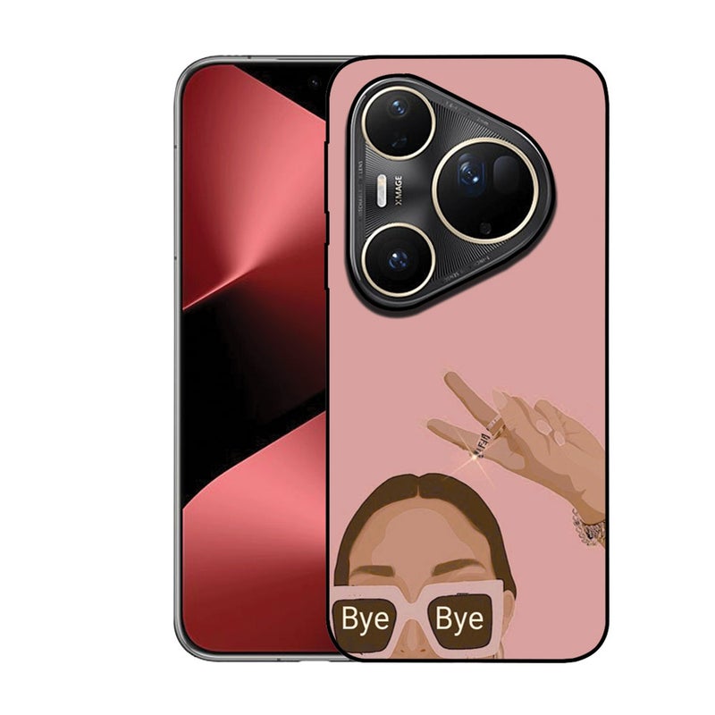 EYE CATCH Printed Protective Case Cover For Huawei Pura 80 Ultra -  Bye Bye - Image 1