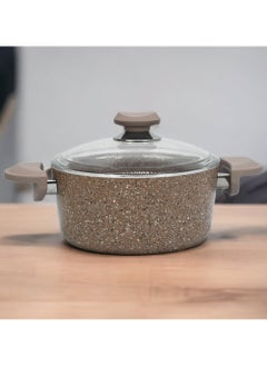 OMS OMS 3110 - 24 CM Granitec Non Stick casserole. Made in Turkey  - Image 3