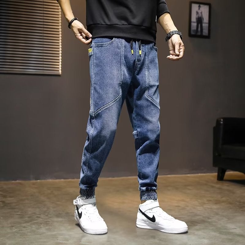 Unisex Casual Daily Denim Jeans - Image 4