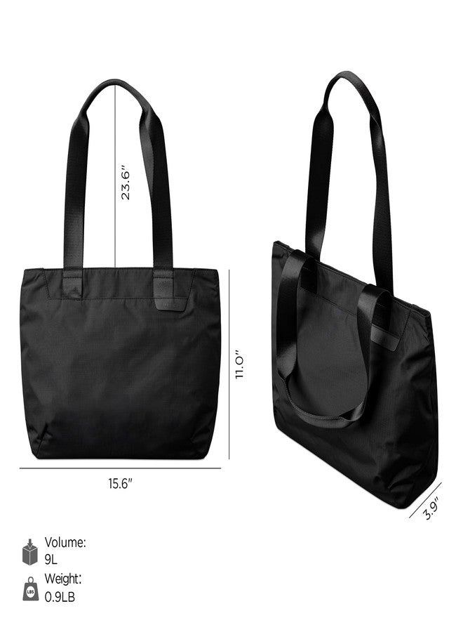 ALPAKA Elements Tote 9L - Small Tote Bag for Commute & School, Fits 11” Laptop/iPad Pro, Foldable, Waterproof, Magnetic Closure, Bottle Pocket Laptop Bags for Men Women - Image 3