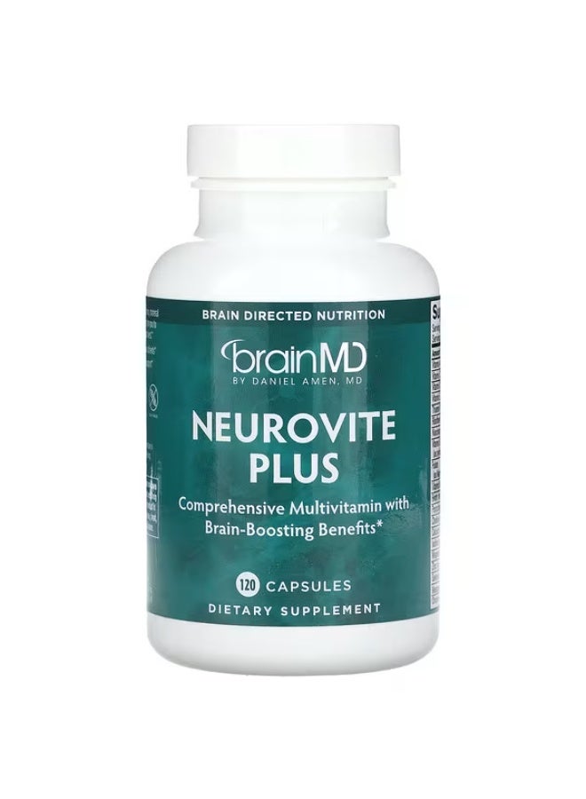 BrainMD, Neurovite Plus, 120 Capsules