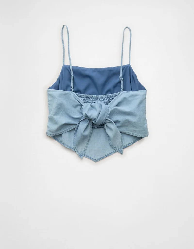 American Eagle  AE Denim Bandana Top for Women | Best Price UAE