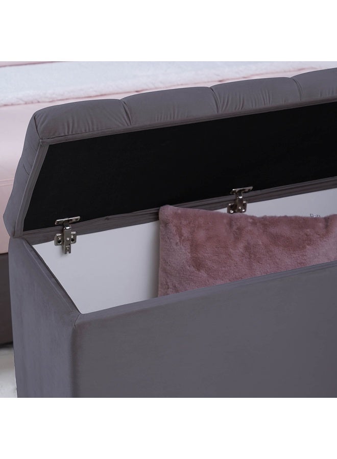 Emirates Gigastorage Bench-Velvet~Grey