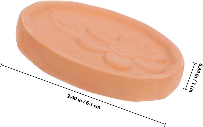 Generic Reusable Brown Sugar Softener Disc with Flower Design, Food Container Sugar Saver Terracotta Softening Preserver for Kitchen Pantry Storage, - Image 2