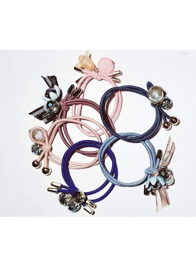 Drishti Stylist Hair Rubber Band For Girls Women Pack Of 10 Of Multi Colour - Image 5