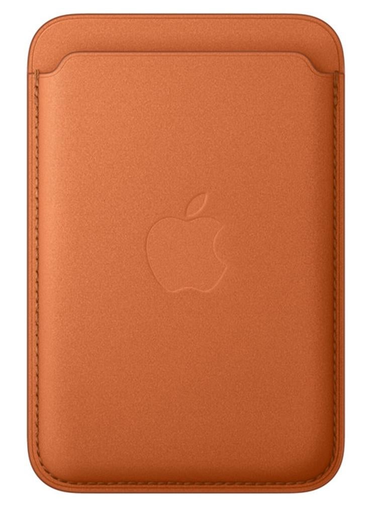Apple iPhone FineWoven Wallet with MagSafe – Fox Orange - Image 1