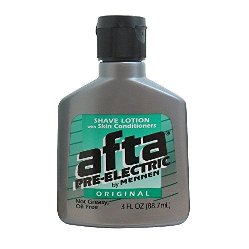 Afta PreElectric Shave Lotion With Skin Conditioners Original 3 oz 6 pack