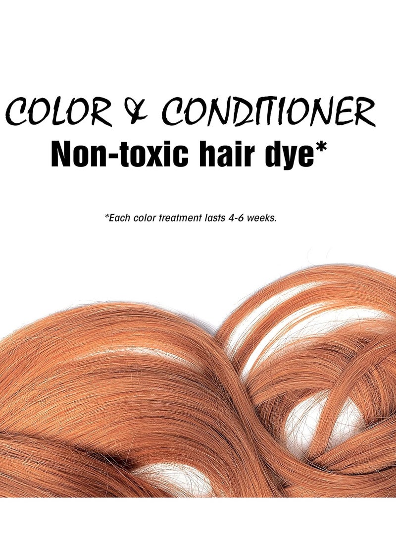 Light Mountain Light Mountain Henna Hair Color & Conditioner - Light Red Hair Dye for Men/Women, Organic Henna Leaf Powder and Botanicals, Chemical-Free, Semi-Permanent Hair Color, 4 Oz  - Image 3