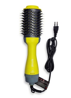 MoeHair Hair Dryer Hot Air Brush Styler MO-82 for women and girls, Volumizer Hair Straightener Curler Comb Roller One Step Electric Ion Blow Dryer Brush , elegant design for easy use at home or as a hairdresser. Fast performance for styling fine and curly hair.  - Image 2