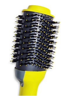 MoeHair Hair Dryer Hot Air Brush Styler MO-82 for women and girls, Volumizer Hair Straightener Curler Comb Roller One Step Electric Ion Blow Dryer Brush , elegant design for easy use at home or as a hairdresser. Fast performance for styling fine and curly hair.  - Image 4
