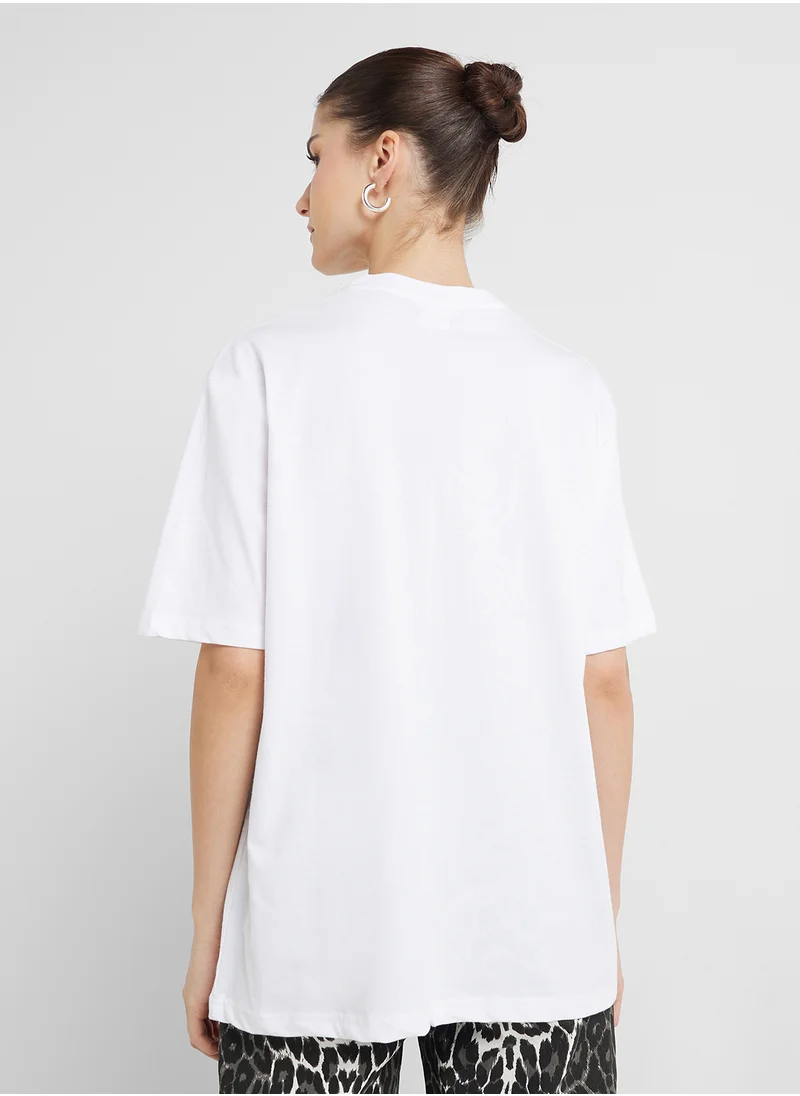 ديزني Cindrella Oversize Graphic T-Shirt