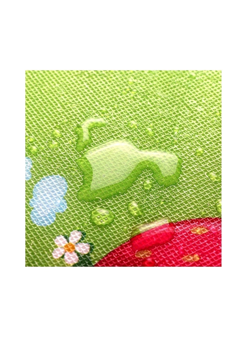 DeloPik Kid Baby Play Mat Floor Activity Happy Farm Rug Child Crawling Carpet (150 * 180 CM) - Image 2