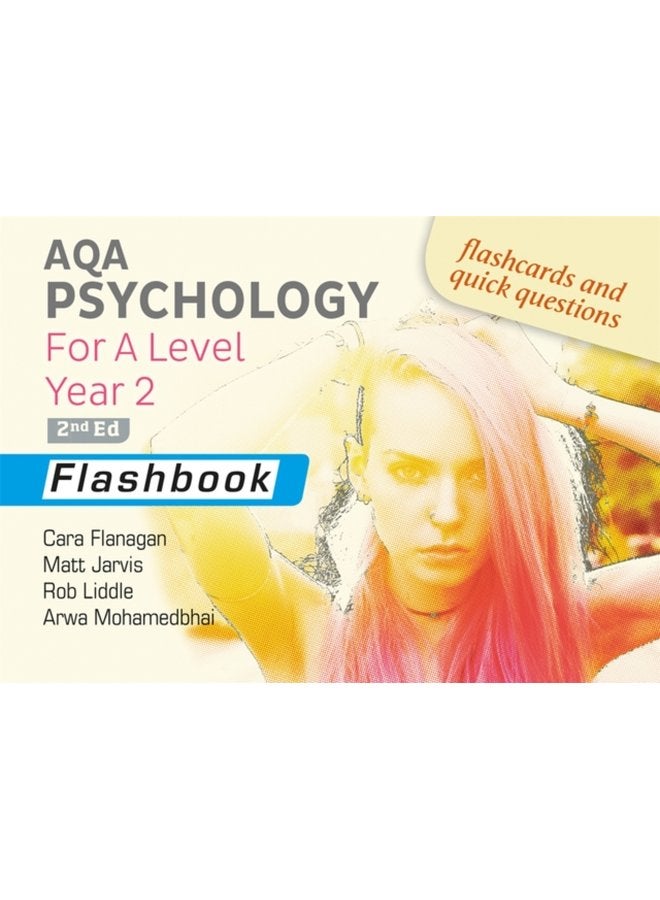 AQA Psychology for A Level Year 2 Flashbook 2nd Edition - Paperback