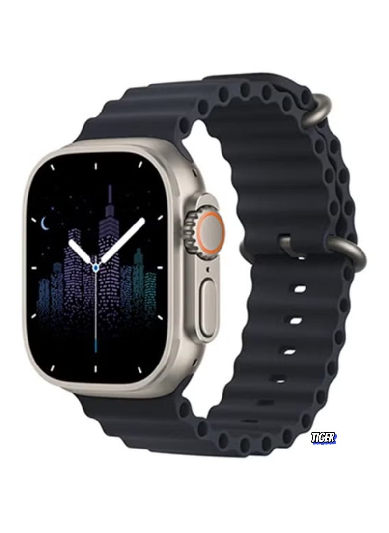 HK - HK 10 ULTRA 3 Smartwatch – 1.75" HD Touchscreen, Fitness Tracker, Heart Rate Monitor, Sleep Monitor, Waterproof, Multi-Sport Modes, Compatible with Android & iOS – Ideal for Fitness, Notifications & Health Monitoring – Sleek Design for Men & Women - Image 1