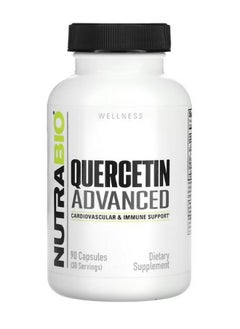 NutraBio Wellness Quercetin Advanced 90 Capsules  - Image 1