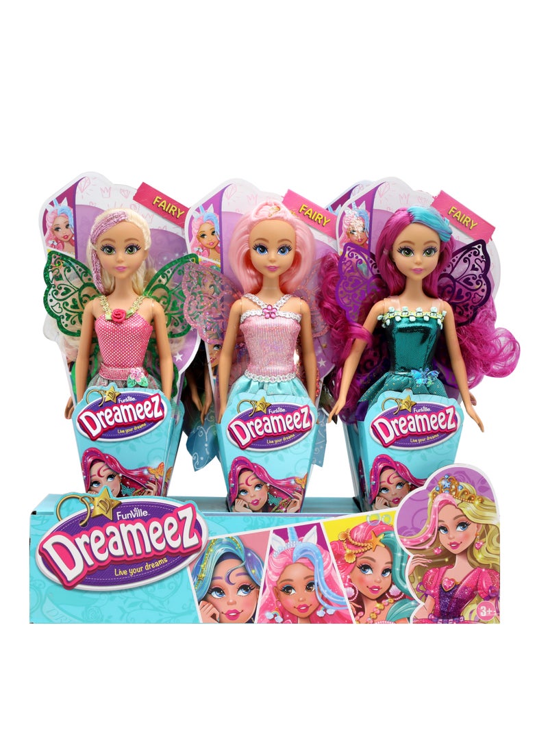 فانفيل مجموعة ألعاب الدمى الخيالية دريميز، أربعة ألوان متنوعة (أي لون)، ارتفاع تسعة وعشرون سم - Image 1