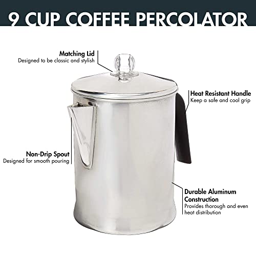 Primula 9 Cup Coffee Percolator - Image 4