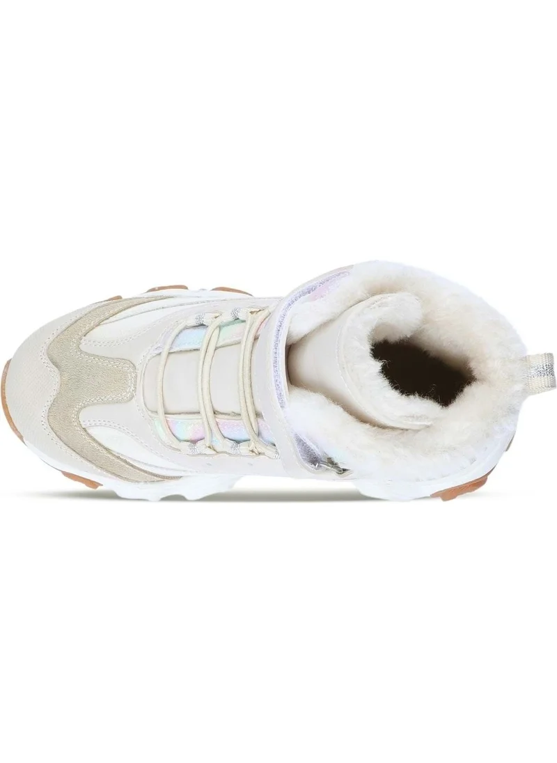 VICCO D'lites Radus Phylon Rubber Sole Wool Orthopedic Children's Boots Beige