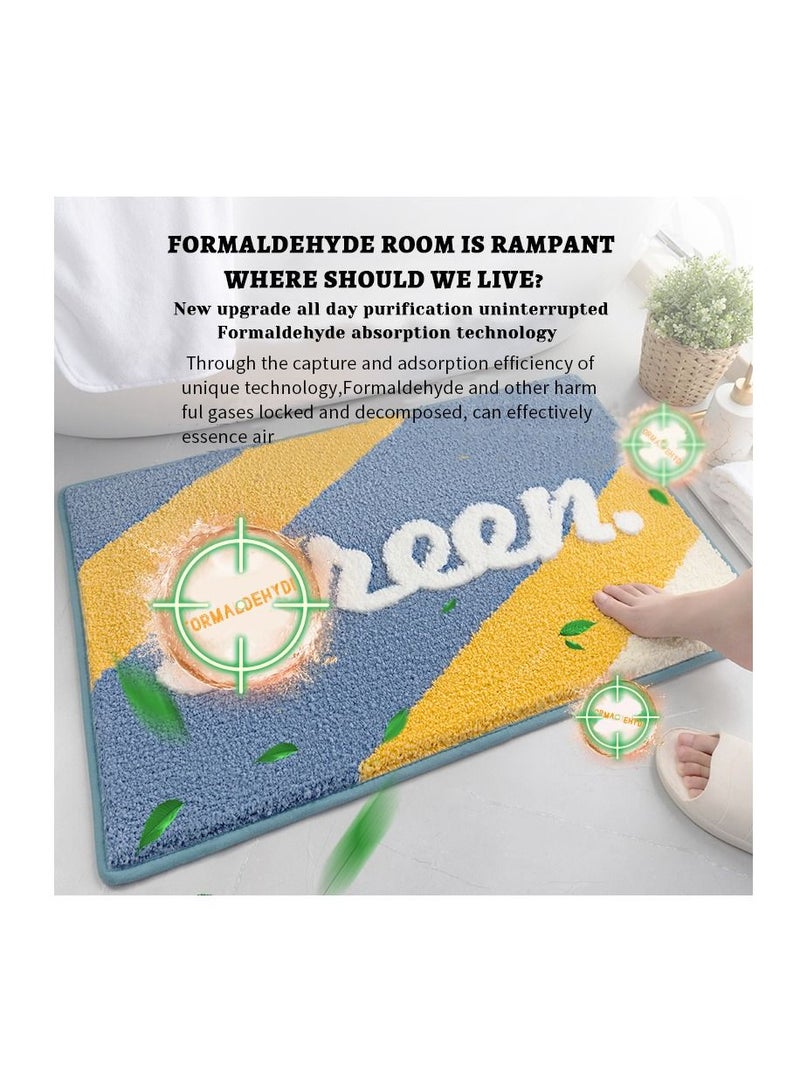 GGEROU Bathroom Rugs Bath Mat 50x80cm - Image 1