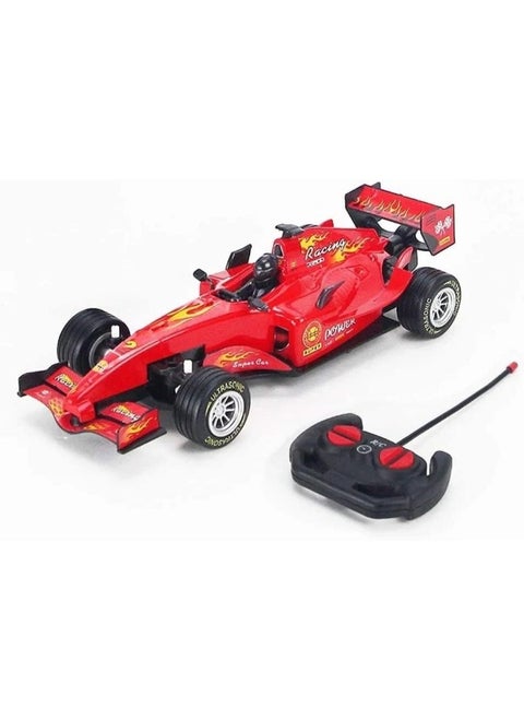 Formula 1 RC Car for Kids – Rechargeable Remote Control Racing Car with Lights & Realistic Design