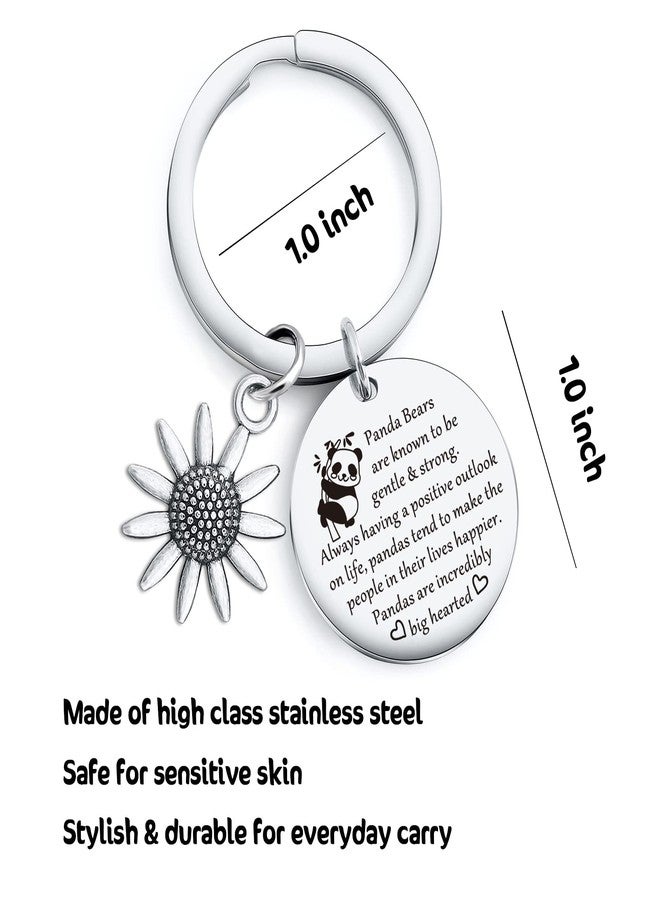 NOTHERS RSZOTW Panda Bear Keychain for Lover - Animal Charm Jewelry For Daughter & Friend Gift, Panda Car Accessories Keychains Veterinarian Jewelry - Image 2