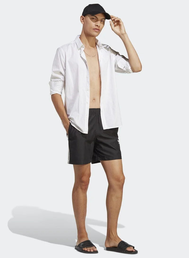 Adidas Ori 3S Sh Black Swimming Swim Shorts For Men Xs