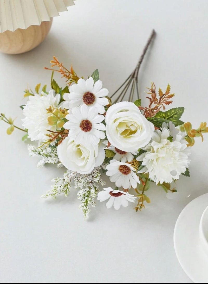 Artificial rose bouquet, wedding decoration, home and room decoration, gifts and vases decoration - Image 1