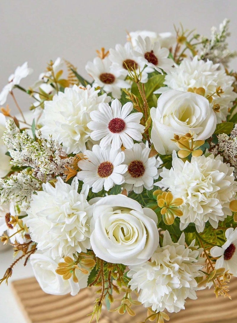 Artificial rose bouquet, wedding decoration, home and room decoration, gifts and vases decoration - Image 2