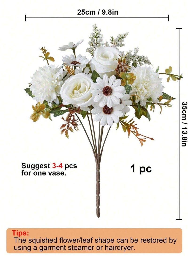 Artificial rose bouquet, wedding decoration, home and room decoration, gifts and vases decoration - Image 3