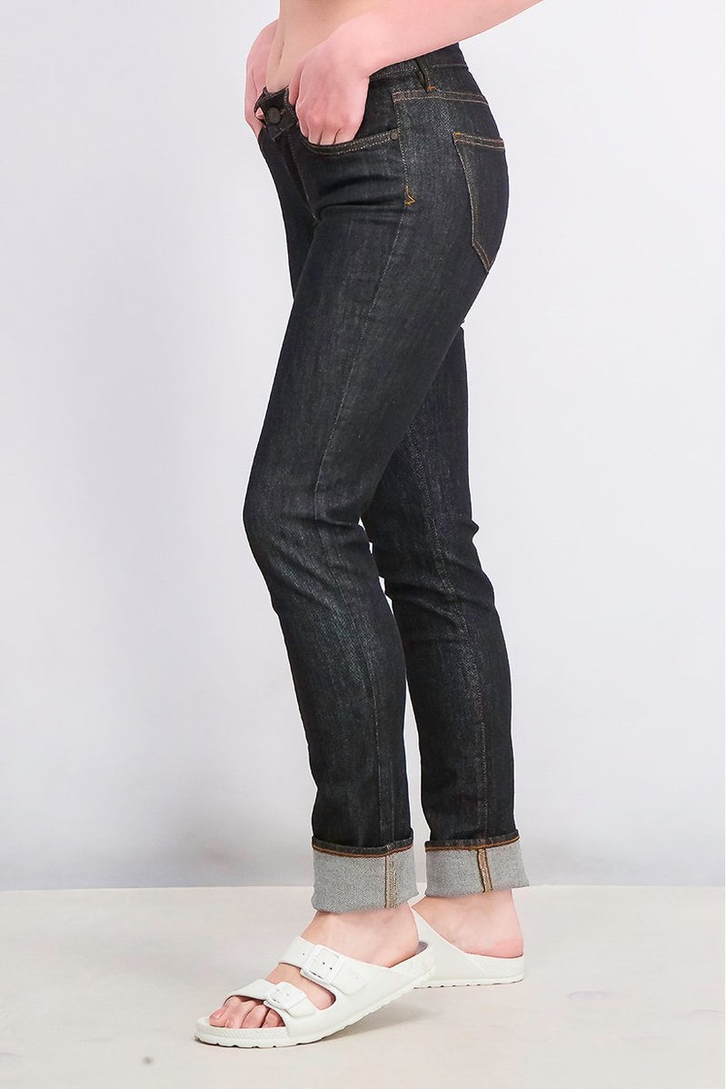 Seven 7 Women Regular Fit High Waist Stretchable Jeans, Black - Image 4