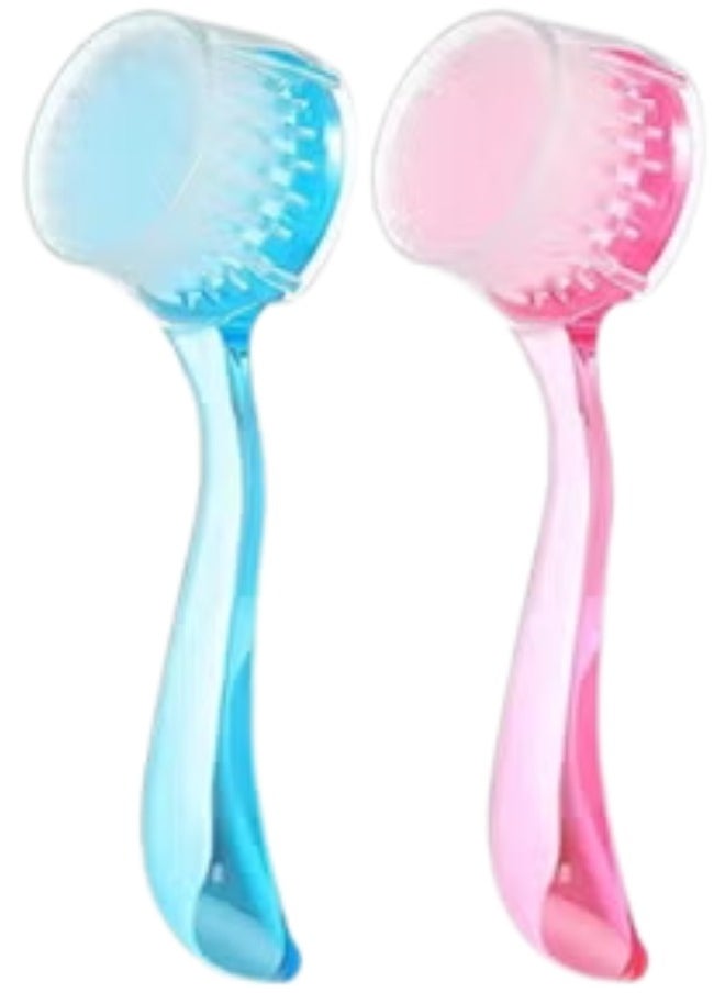 Generic A Multi-Purpose Cleaning Brush Used To Clean Nails, Toes, And Clean The Face, 1pack - Multicolored  - Image 1