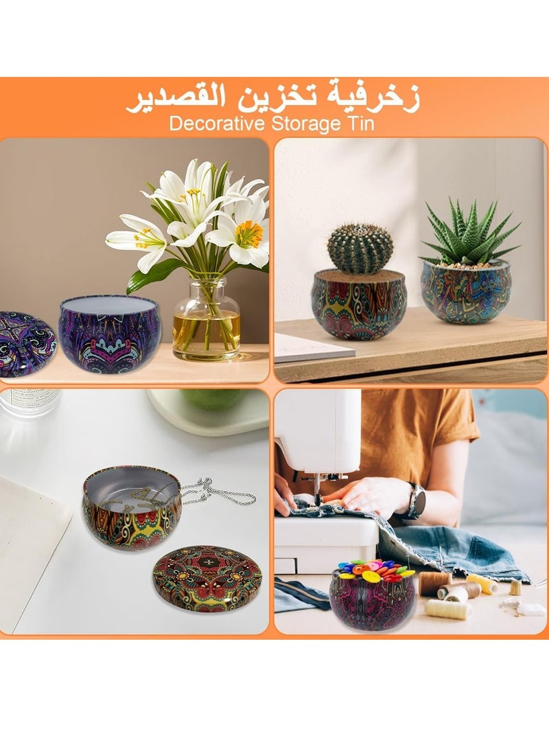 0TO1 TECH Scented Candles Gift Set 9 Pack Aromatherapy Candles with Essential Oil Natural SoyWax Aroma Candle Various Fragrance Long Lasting Jar Travel Tin Candle for Bath Yoga Sleep Read Meditation Festival - Image 5