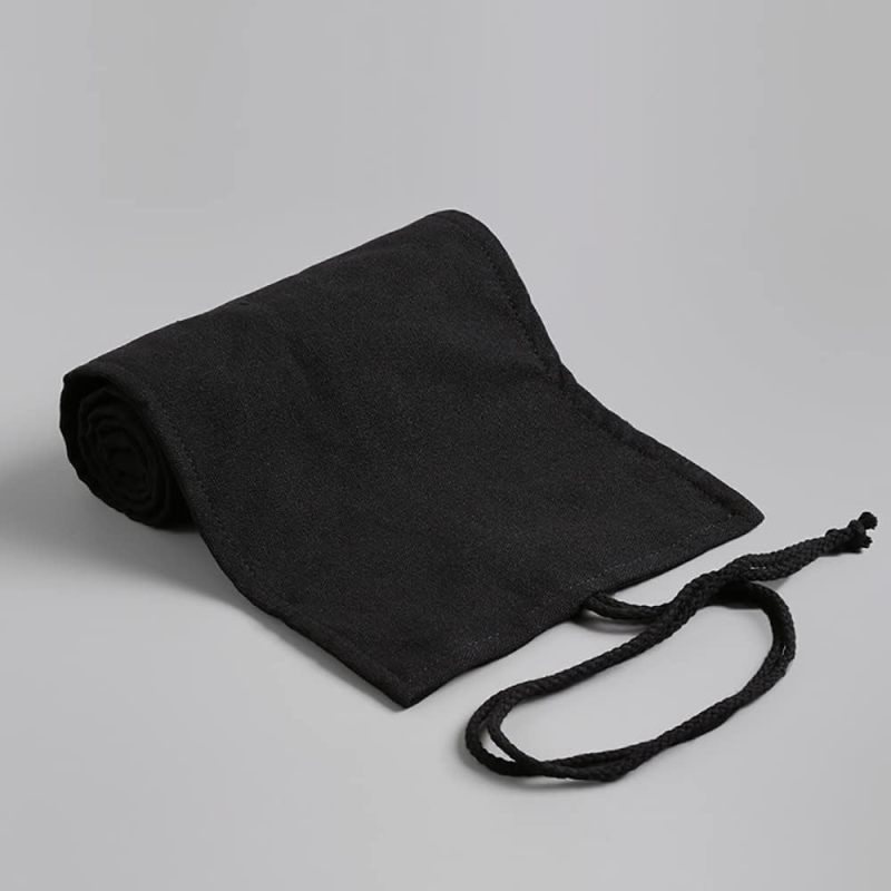 Canvas Pouch 36 Slots Durable Material Pencil Organizer - Roll-Up Design Portable Bag for Artists, Children, Stationery Storage - Image 2