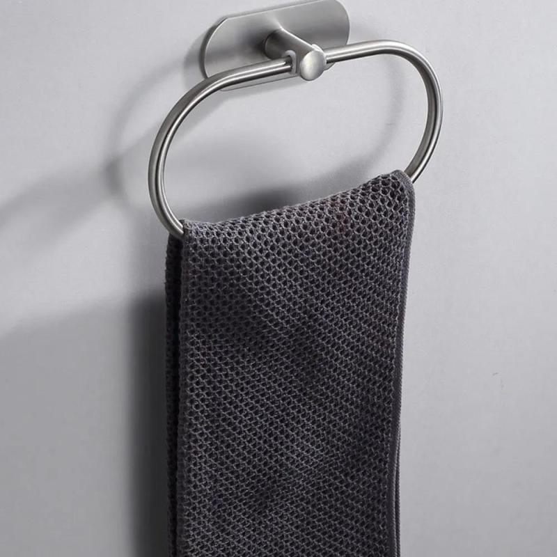 Towel Rack 20*13*4cm Sleek Modern Design Towel Holder - Durable High-Quality Build Towel Rail for Small and Large Bathroom Decor - Image 3