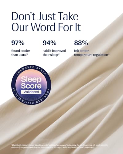 REST® Evercool® Cooling Comforter, King/Cali King, Blanket for Hot Sleepers, All Season Bedding to Keep Cool for Night Sweats, Breathable Lightweight Blanket, 106x90 Inches, Snow Ivory - Image 4