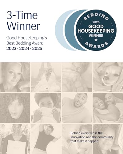 REST® Evercool® Cooling Comforter, King/Cali King, Blanket for Hot Sleepers, All Season Bedding to Keep Cool for Night Sweats, Breathable Lightweight Blanket, 106x90 Inches, Snow Ivory - Image 2