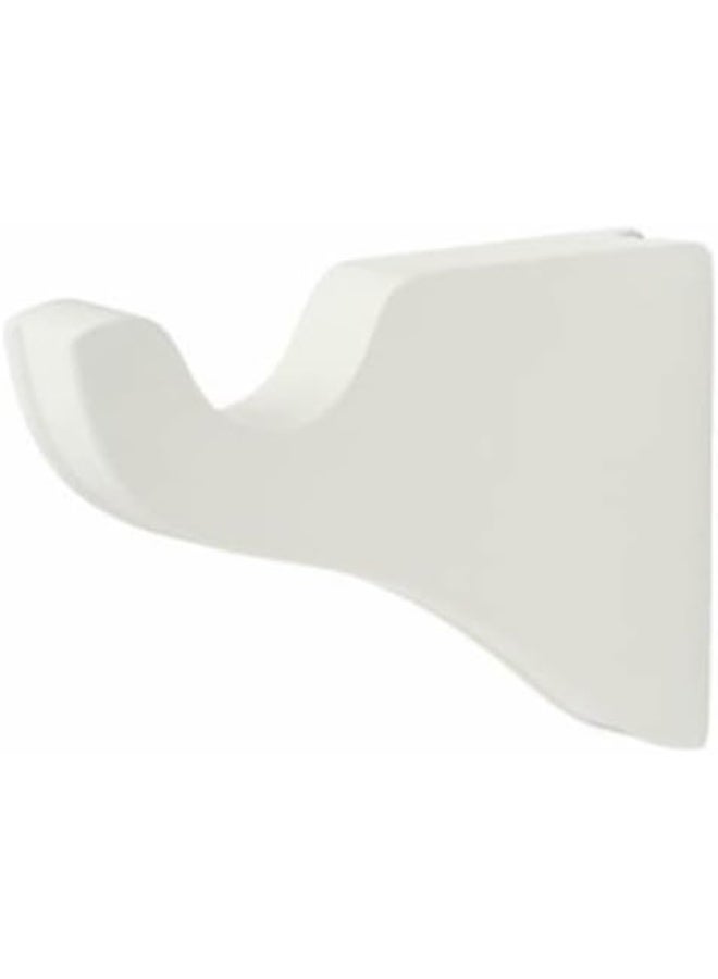 Kirsch Wood Trends Classics 3 1/2" Return Center Bracket for 1 3/8" pole, White , (MPN# 5611EG025)