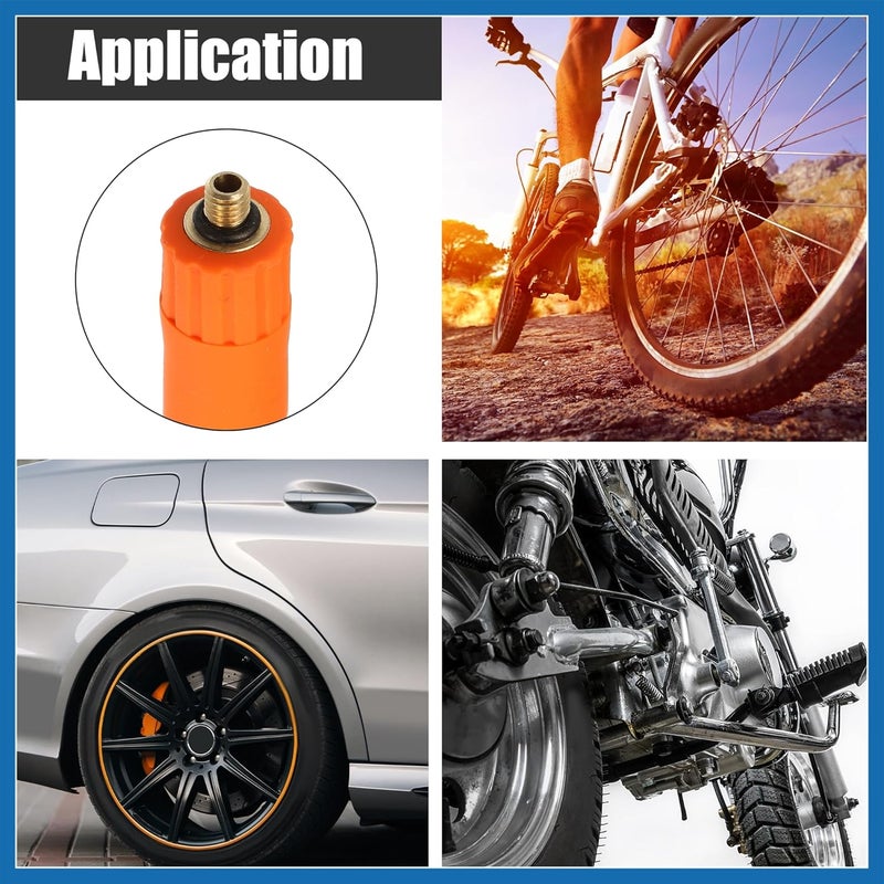 A ABSOPRO 1m Car Tire Inflator Extension Hose with Lock Chuck Adapter - Image 3