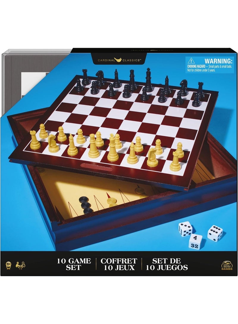 DreamWorks Game Family 10 Game Set | Family Board Games Set | 10-in-1 Games Collection | Fun Indoor Games | Strategy & Skill Games | Kids & Adults Game Set - Image 2