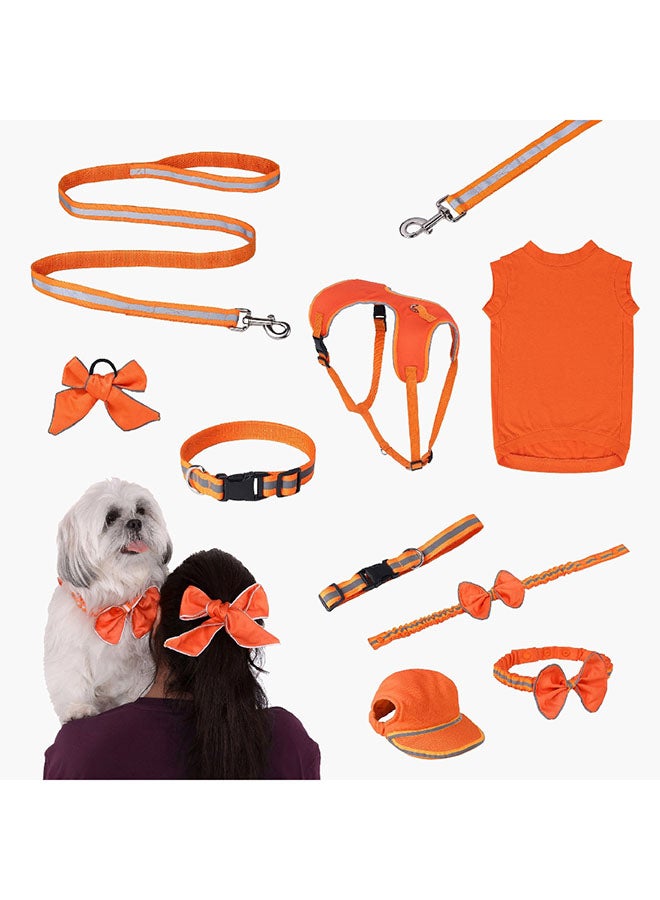 Homebox Canine Glow-in-the-Dark Pet Harness 92 x 33 x 80 cm - Image 4