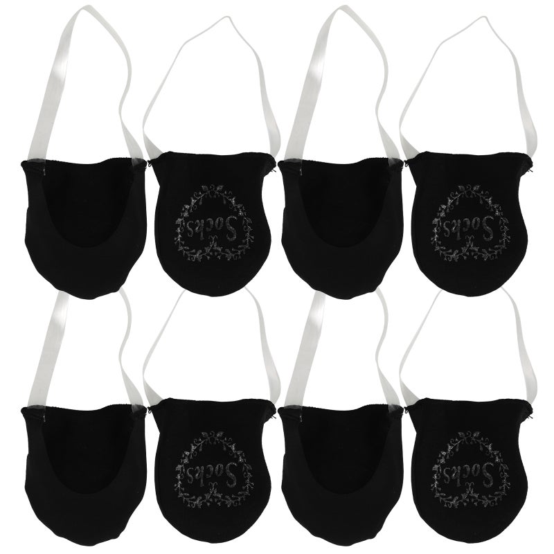 5 Pairs Comfortable Women Socks Non Invisible Ultra Low Cut Liner Socks Women Socks Lady Invisible Socks - Image 1