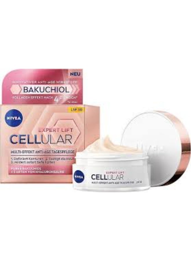 نيفيا سيروم نيفيا إكسبيرت ليفت سيلولار ليفت 30 مل + كريم نيفيا سيلولار ليفت النهاري المضاد للشيخوخة بعامل حماية من الشمس 30 50 مل - Image 2