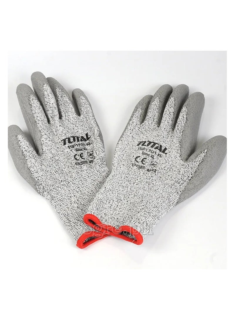 TOTAL Cut Resistance Gloves XL 1 Pair TSP1702-XL - Image 5