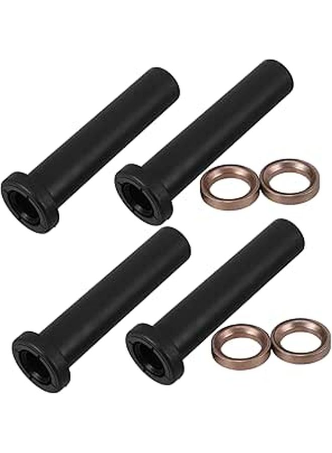 4PCS Front Lower Rear Upper ATV Control Arm Bushing Kit Easy Installation - Image 1
