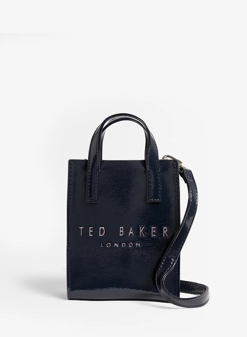 تيد بيكر Mini Printed Crinkle Icon Bag