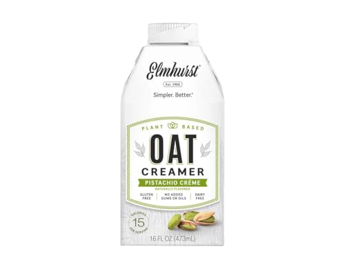 Elmhurst Pistachio Creme Oat Creamer, 16 Fz - Image 1