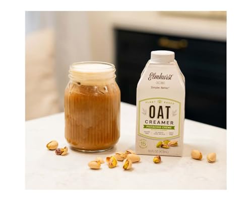 Elmhurst Pistachio Creme Oat Creamer, 16 Fz - Image 5