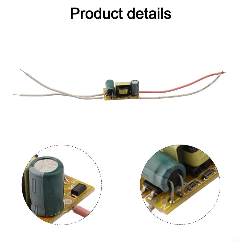 50W LED Driver Power Transformer 5 18W120MA Constant Current Lighting Supply Non Flicker PC44 Core F Class Copper 220V Input Efficient Power Factor Correction - Image 3