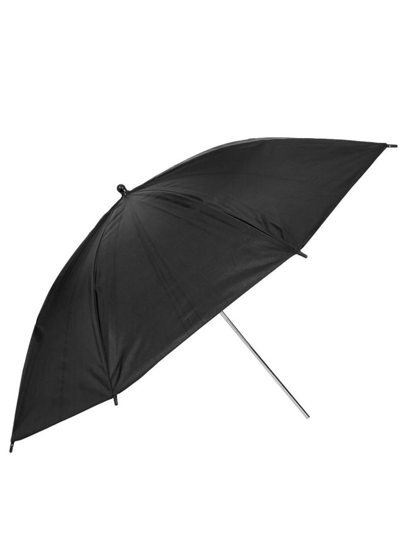 Generic Professional Photography Studio Reflective Lighting Umbrellas Silver Black 43in for Studio Strobe Light (43"Black Sliver)  - Image 1
