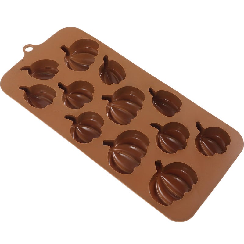 Pumpkin Silicone Chocolate Mold Food Grade Non Stick Halloween Candy Baking Tool - Image 2